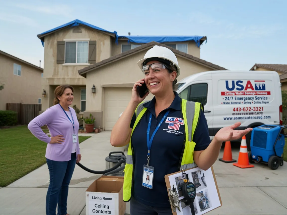 Ceiling Water Damage Restoration Ellisville, IL FAQs